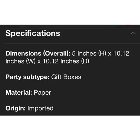 Sugar Paper Round Striped with Bow 10.25” Round Gift Storage Box - Picture 3 of 8